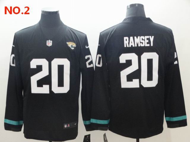 Men's Jacksonville Jaguars 20 Jalen Ramsey Jersey NO.2;